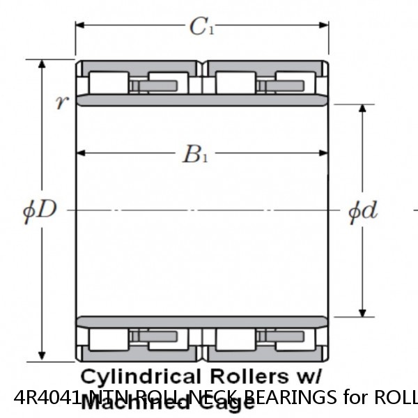 4R4041 NTN ROLL NECK BEARINGS for ROLLING MILL
