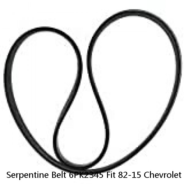 Serpentine Belt 6PK2345 Fit 82-15 Chevrolet Ford GMC Mercury 4.8L 5.3L 6.0L